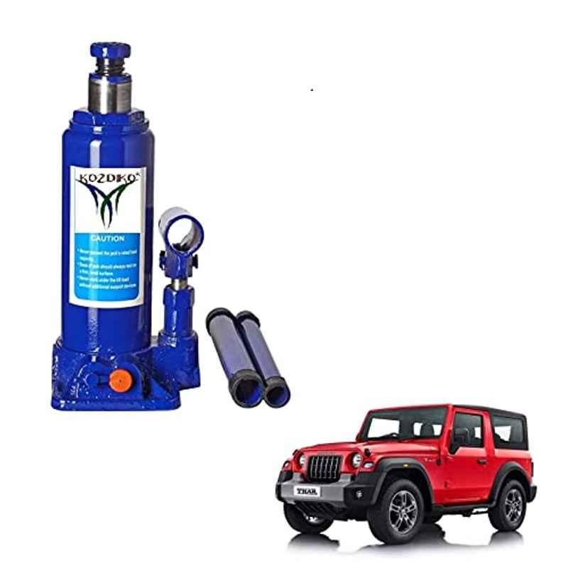 Kozdiko 5 Ton Car Hydraulic Bottle Jack for Mahindra Thar (2021-Present)