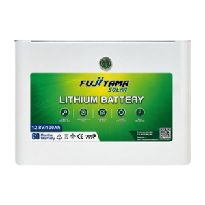 Fujiyama 100Ah 12.8V Lithium-ion Solar Inverter Battery with 60 Months Warranty