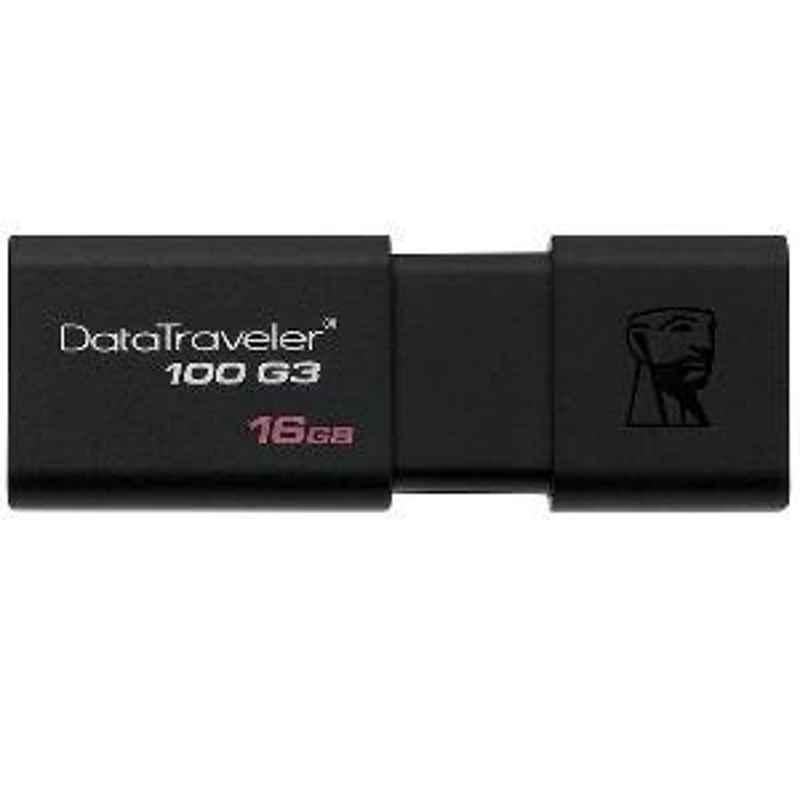 Lejlighedsvis Skælde ud pedal Buy Kingston Datatraveler Dt100 G3 16GB Usb 3.0 Pen Drive Dt100G3/16GBgr  Online At Best Price On Moglix