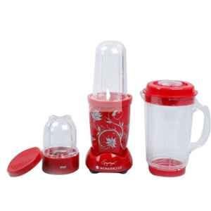 Wonderchef Nutri-Blend 400W Red Mixer Grinder with 3 Jars, 63152296