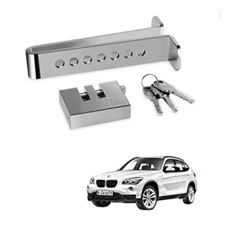 Kozdiko Stainless Steel Clutch & Brake Pedal Throttle Adjustable Anti Theft Car Lock for BMW X1