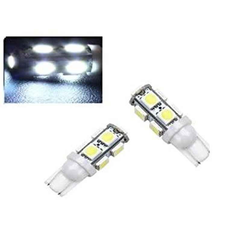 AOW 9 SMD (WHITE) LED Parking Bulb For Yamaha FZ16 (PAIR / 12V)