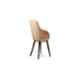 Shearling Ariel Vinyl Leatherette Cream White Upholstered Arm Chair