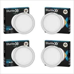 Sturlite S-FIT 12W 960lm Cool White Round LED Surface Light (Pack of 4)