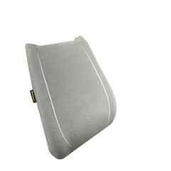 Betterhood Memory Foam & Cotton Grey Backrest Cushion for Car, Size: Universal