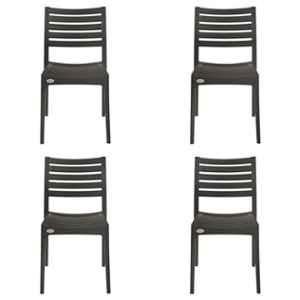 Supreme Cambridge Wenge Chairs With Rattan Finish (Pack of 2)