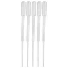 Lab Junction 3ml Plastic Transfer Graduated Pipettes, LJ-802, (Pack of 5)