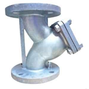 Lehry Valves 100mm Carbon Steel WCB Y-Type Flanged End Strainer, LIV-STR-WCB-007