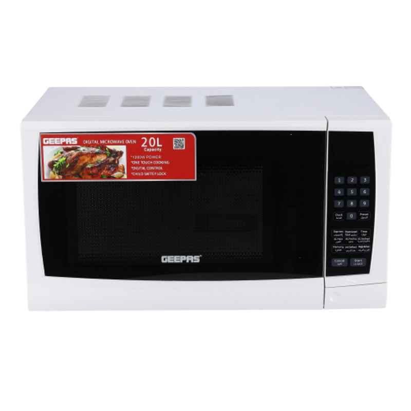 Geepas 1200W 20L Digital Microwave Oven, GMO1895