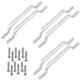 Atom 207 8 inch Chrome Plated Zinc Cabinet Pull Handle (Pack of 6)