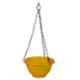 Gardens Need 4 Pcs 22x22x24cm 100% Virgin Plastic Daizy Yellow Hanging Planter