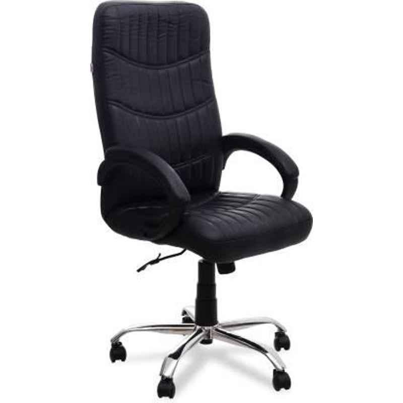 Mezonite KI 211 Black High Back Leatherette Office Chair