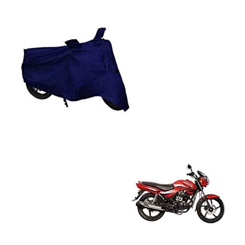 Kozdiko Matty Black Bike Body Cover for Hero Achiever, kozd_21455