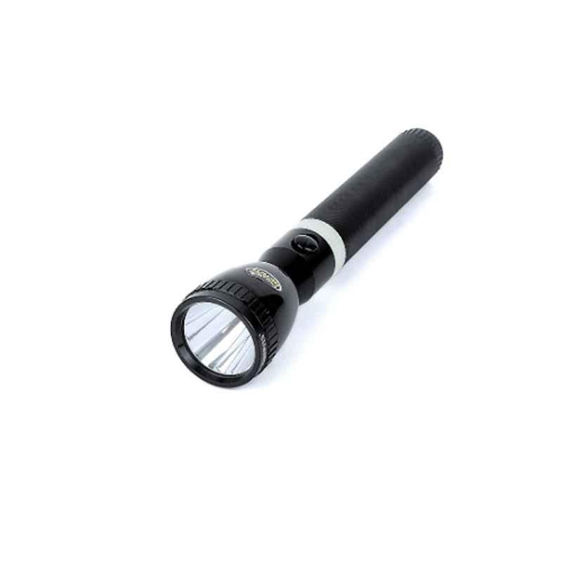 Geepas 287mm Aluminium Rechargeable LED Flashlight,, GFL3801