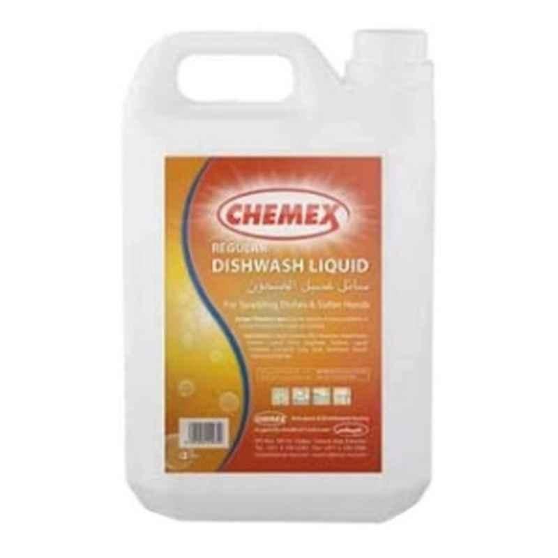 Chemex 5L Regular Lemon Dish Wash Liquid, 19060852