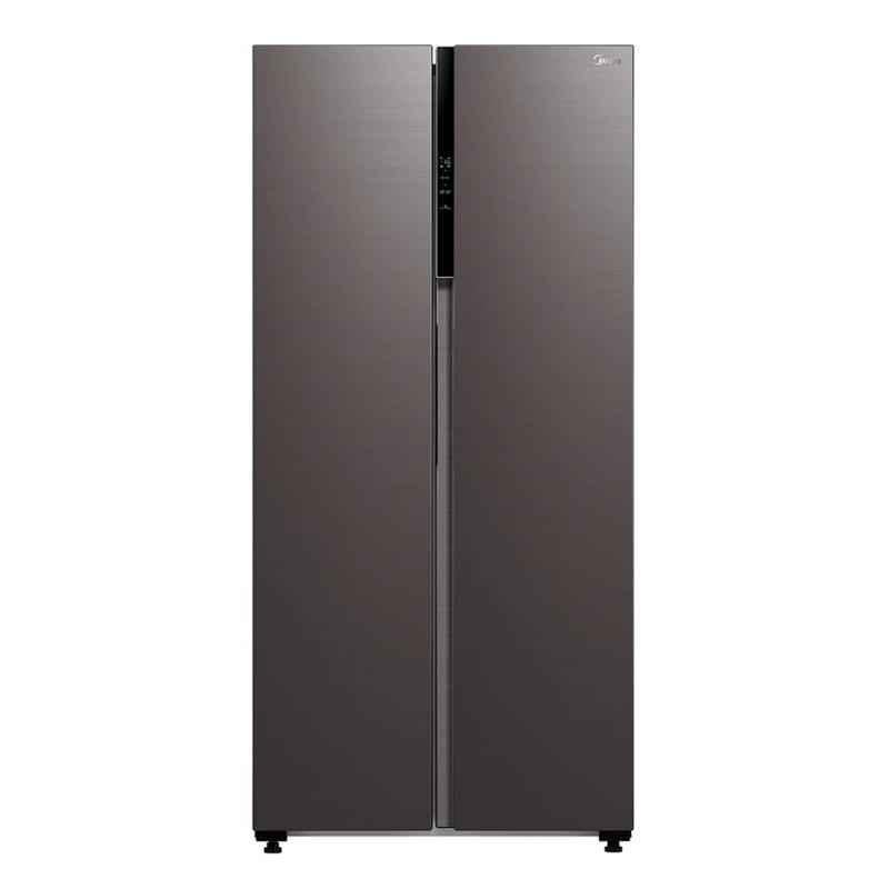 Midea 482L Black Jazz 2 Doors Side By Side Refrigerator, MDRS619FGG28IND