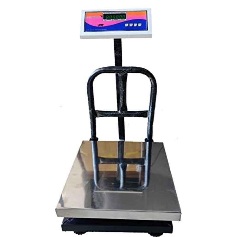 Equinox 350x350mm 100kg Stainless Steel Digital Electronic Platform Weighing Scale with 10g Accuracy, BS350SS