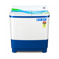 BPL 8.5kg Plastic Light Blue Top Load Semi-Automatic Washing Machine, BSW-8500PXLB