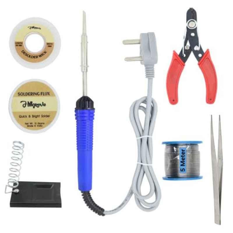 Hillgrove 7 in 1 Mobile Soldering Electronic Iron Kit, HG0053