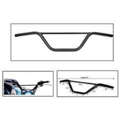 AOW RD350 (with Mounting Rod) Black Handlebar (Black) Universal for Yamaha SZ-X