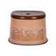 Nayasa Funk 3 Pcs 25L Plastic Brown Square Bucket, Mug & Stool Set