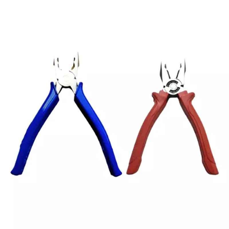 Sky Blue 2 Pcs 7.8 inch Lineman Plier Combo, SBE_PLIER_COMBOS_COMBO_010