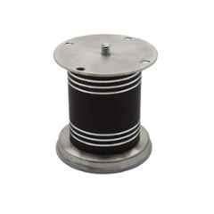 RAB 3 inch Stainless Steel Wenge Sofa Leg, CD-50MM (Pack of 3)