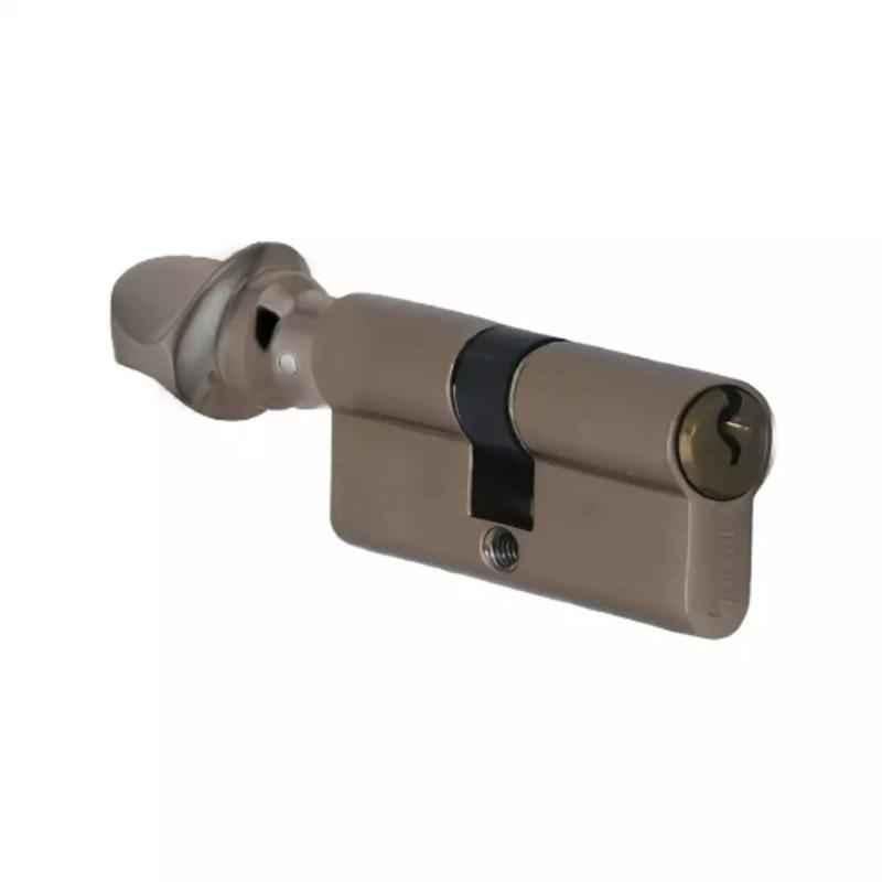 Dorset CL 204 FE 80mm Alloy Steel Ferro Finish Euro Profile Pin Cylinder Lock (Pack of 2)