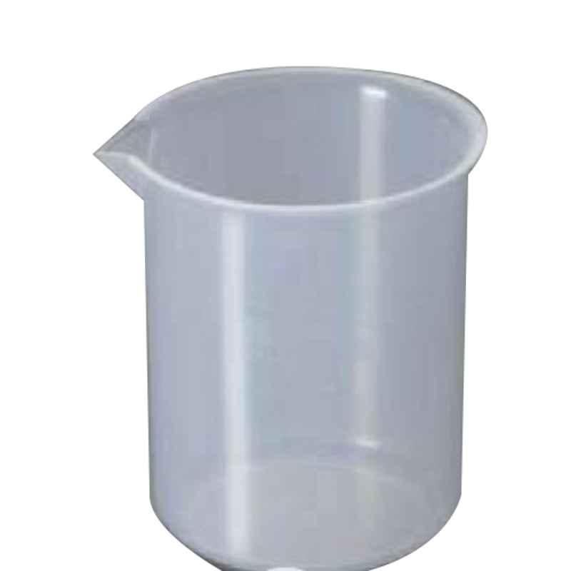 Glassco 2000ml Polypropylene Euro Design Beaker, 101.303.07 (Pack of 6)