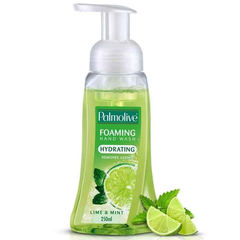 Palmolive 250ml Lime & Mint Hydrating Foaming Liquid Hand Wash (Pack of 3)