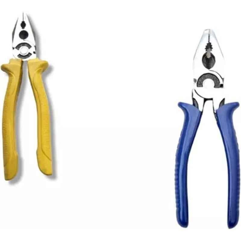 Sky Blue 2 Pcs 7.8 inch Lineman Plier Combo, SBE_PLIER_0114