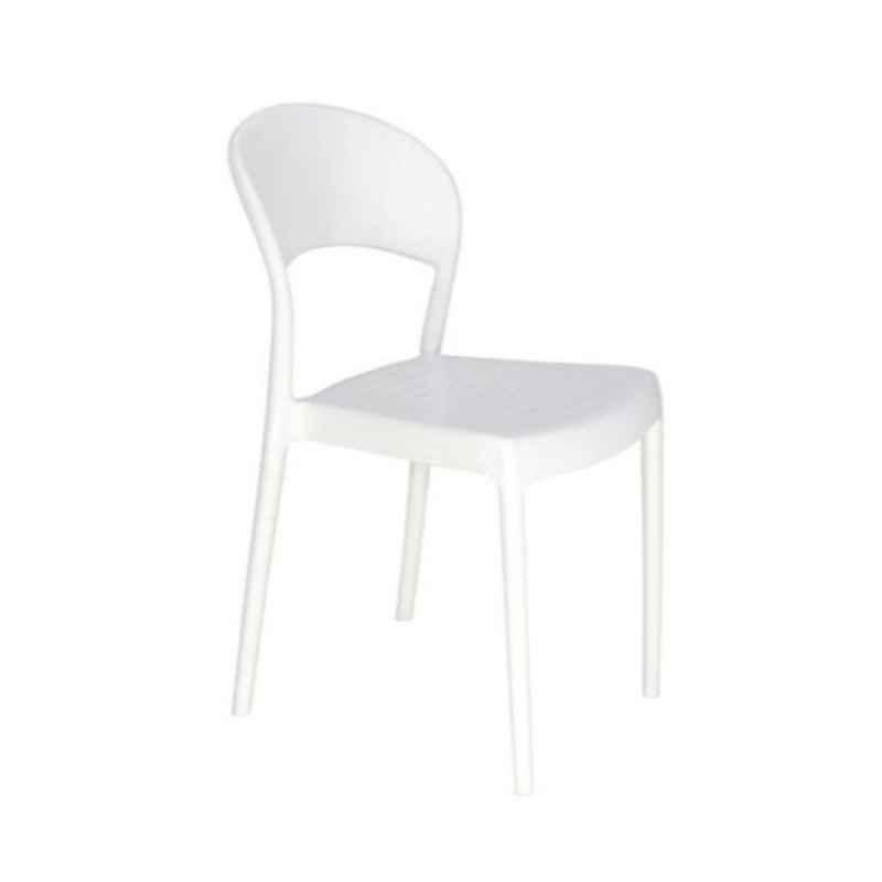 Tramontina SISSI White Closed Backrest Chair, 92046010