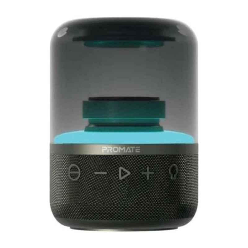 Promate lumiSound GLITZ 8W Black 360 deg Surround Sound Speaker