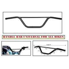 AOW RD350 (with Mounting Rod) Black Handlebar (Black) Universal for Bullet Classic