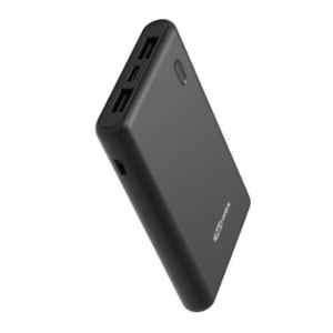 Portronics Indo 5X 5000mAh Black Polymer Power Bank, POR-1005