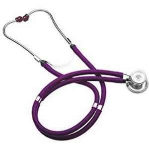 Shakuntla Pluss Rappaport Purple Dual Head Stethoscope Convertible Chest-Piece