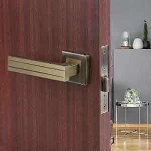 Saze Altroz Stainless Steel Antique Matt Finish Rust Free Mortise Door Lock Set with Bolt Latch & Pull Handle