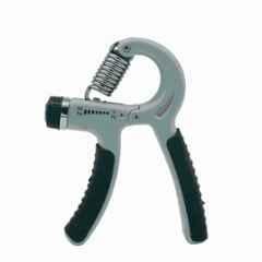 QUIT-X 8.3cm 5-60kg Grey Easy Setting Adjustable Resistance Non-Slip Hand Fitness Grip