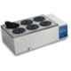 Remi Rib -6 Digital Water Bath-6 Hole with 6 Concentric Adapters