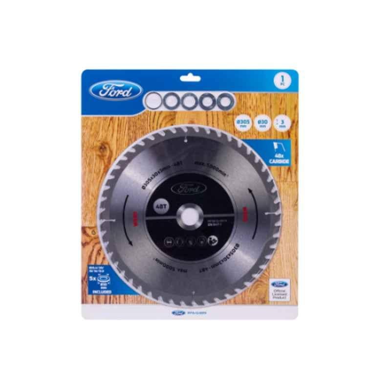Ford FPTA-12-0019 48T 305x30x3mm Carbide Tipped Circular Saw Blade for Wood Cutting