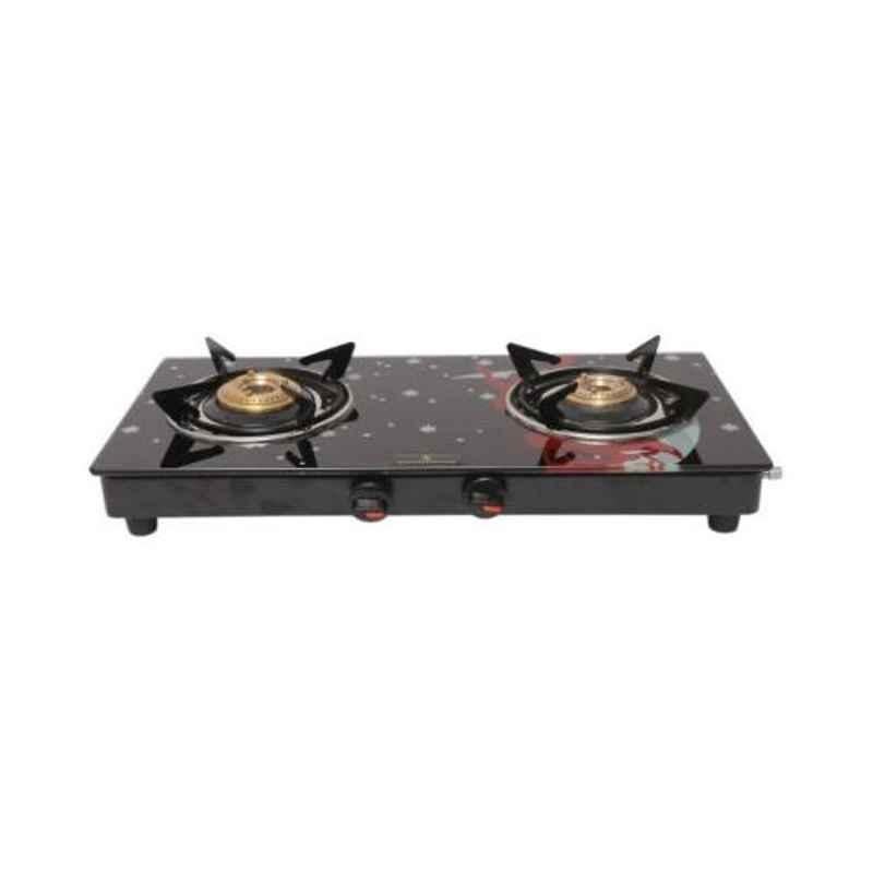 Good Flame Nano 2 Burners Manual Ignition Glass Gas Stove, GF037