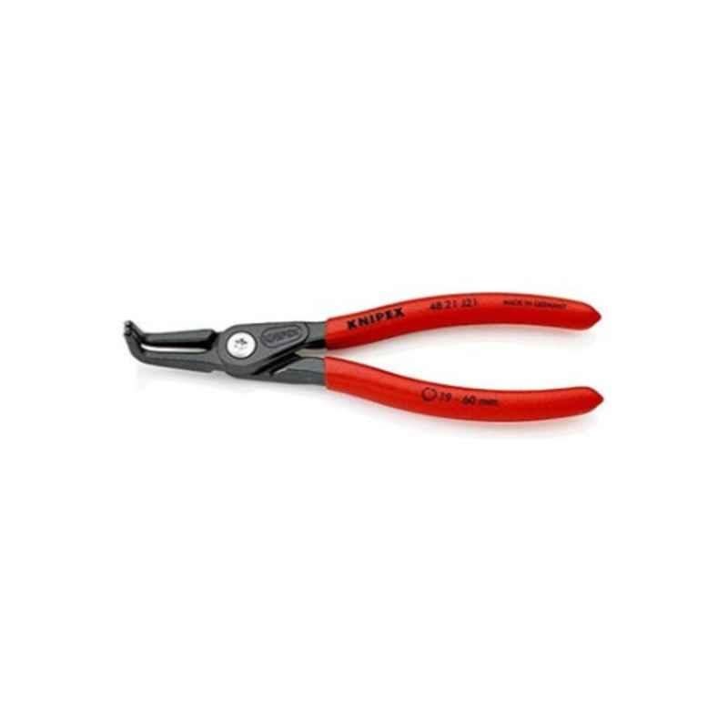 Knipex 230mm Plastic Red Precision Circlip Plier, 4821J21