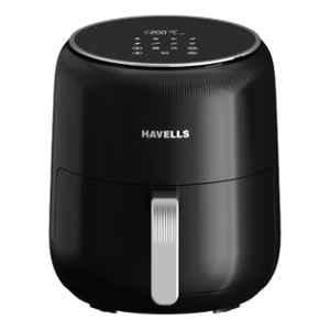 Havells Prolife Neo 1500W 4.5 Litre ABS Black Air Fryer with LED Display, GHCAFEPK150