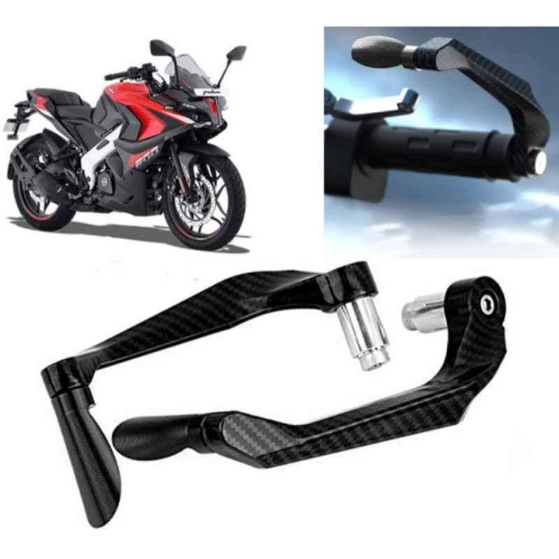 Auto Pearl 2 Pcs Aluminium Carbon Black Brake Clutch Lever Set for Bajaj Pulsar 200