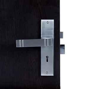 Handle Waala Spacio 70mm Stainless Steel Silver 6 Lever Heavy Duty Mortise Door Lock Set