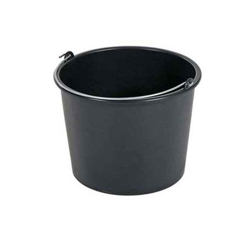 Generic 12L Black Normal Bucket, BUCKET-BLACK