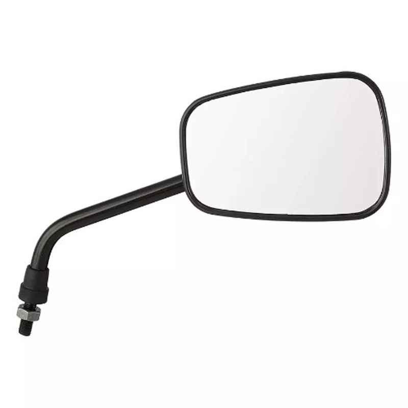 Uno Minda Rv-1008R Rear View Mirror Shatterproof Glass For Bajaj Avenger Street 150,180 (Black)
