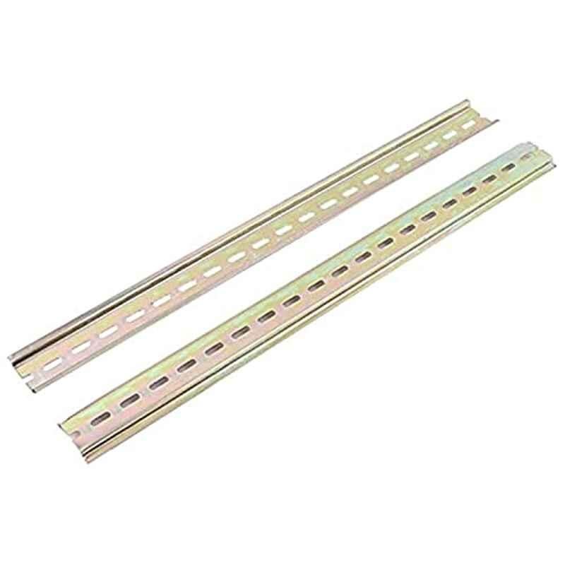 35mm Metal Silver Mounting Rail (Pack of 2)