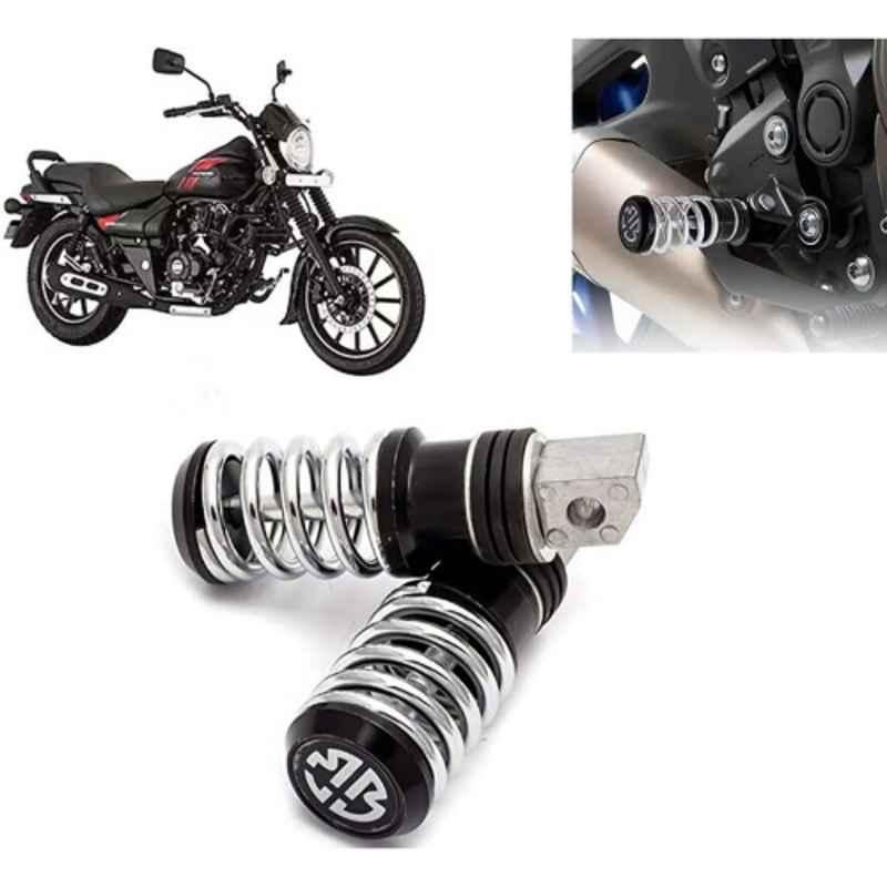 Buy Auto Pearl Pcs Steel Black Foot Rest Spring Coiled Set for