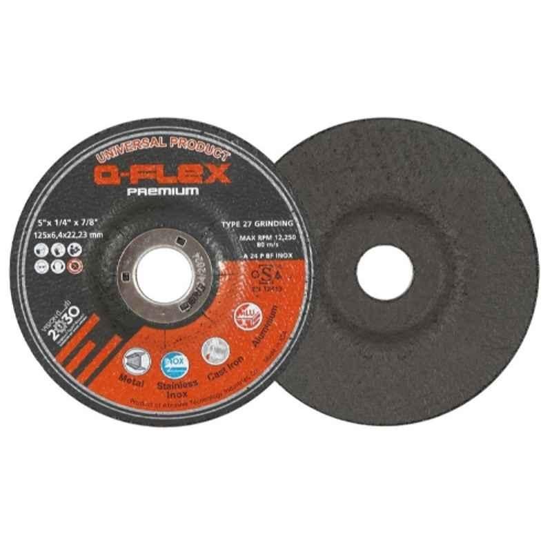 Q-Flex 125x6.4x22.23cm Universal Grinding Disc, OFD